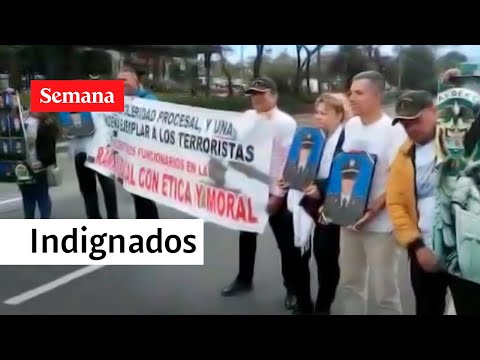 Plantón contra la impunidad tras atentado del ELN en la General Santander |