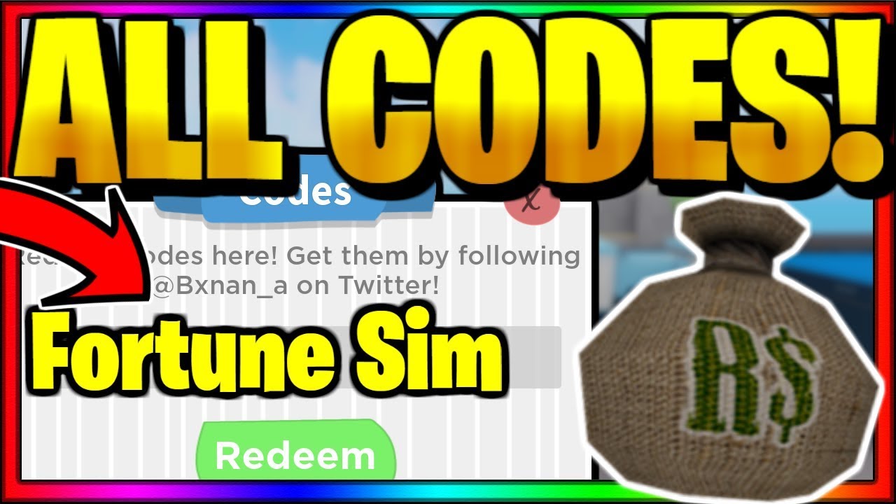 Codes For Fortune Simulator