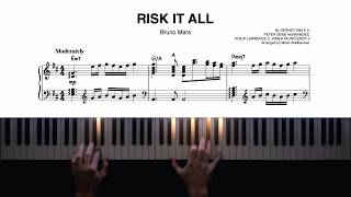 Bruno Mars – Risk It All – Piano Cover + Sheet Music screenshot 4