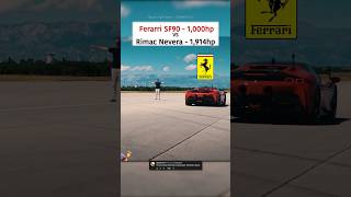 Ferrari SF90 vs Rimac Nevera — World’s Fastest EV Drag Race! ⚡🏁