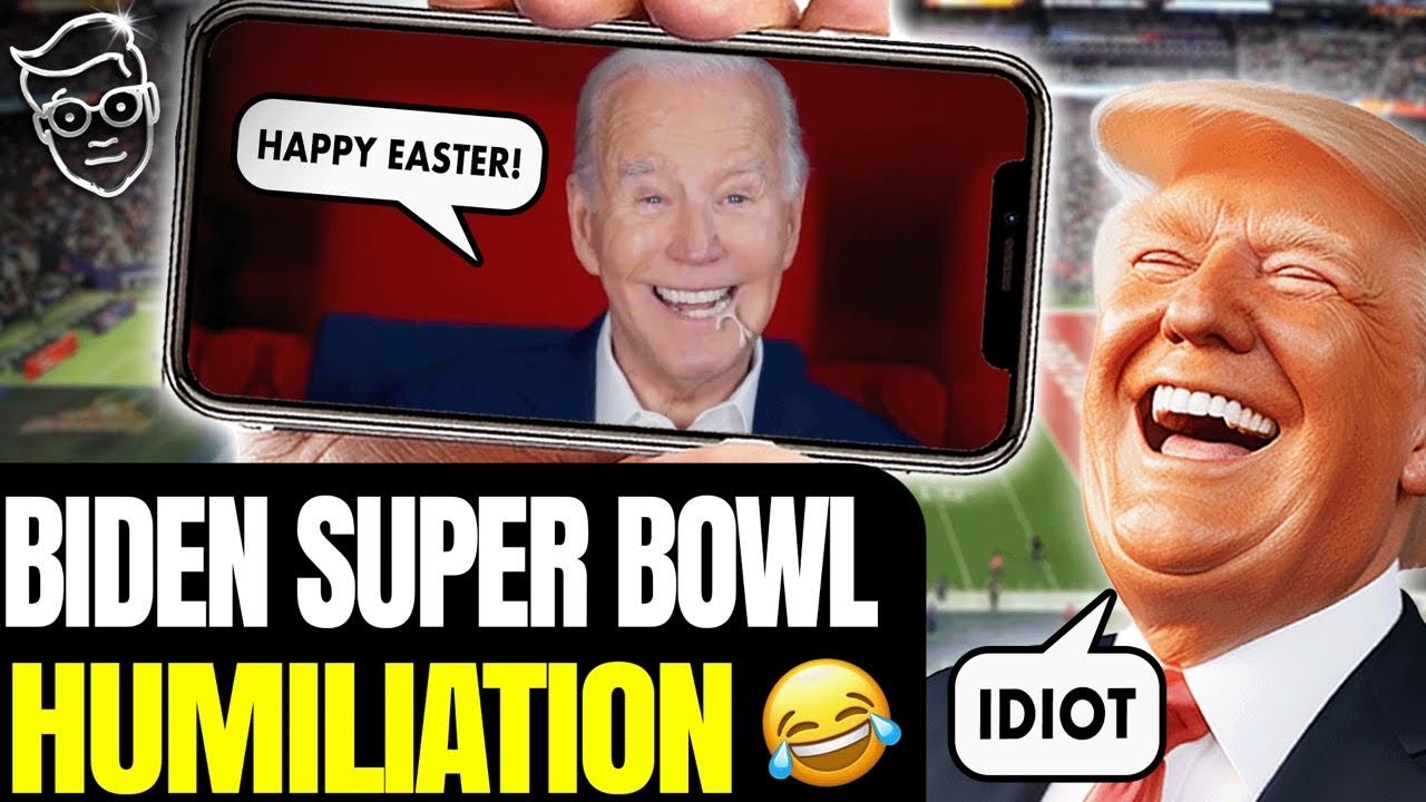 Biden Has Mental MELTDOWN in Super Bowl Message in Front Of MILLIONS, Reminds Us He TANKED Economy