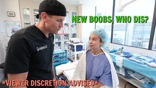 MY BREAST REDUCTION SURGERY: PART 1 THE PROCEDURE  *viewer discretion advised*