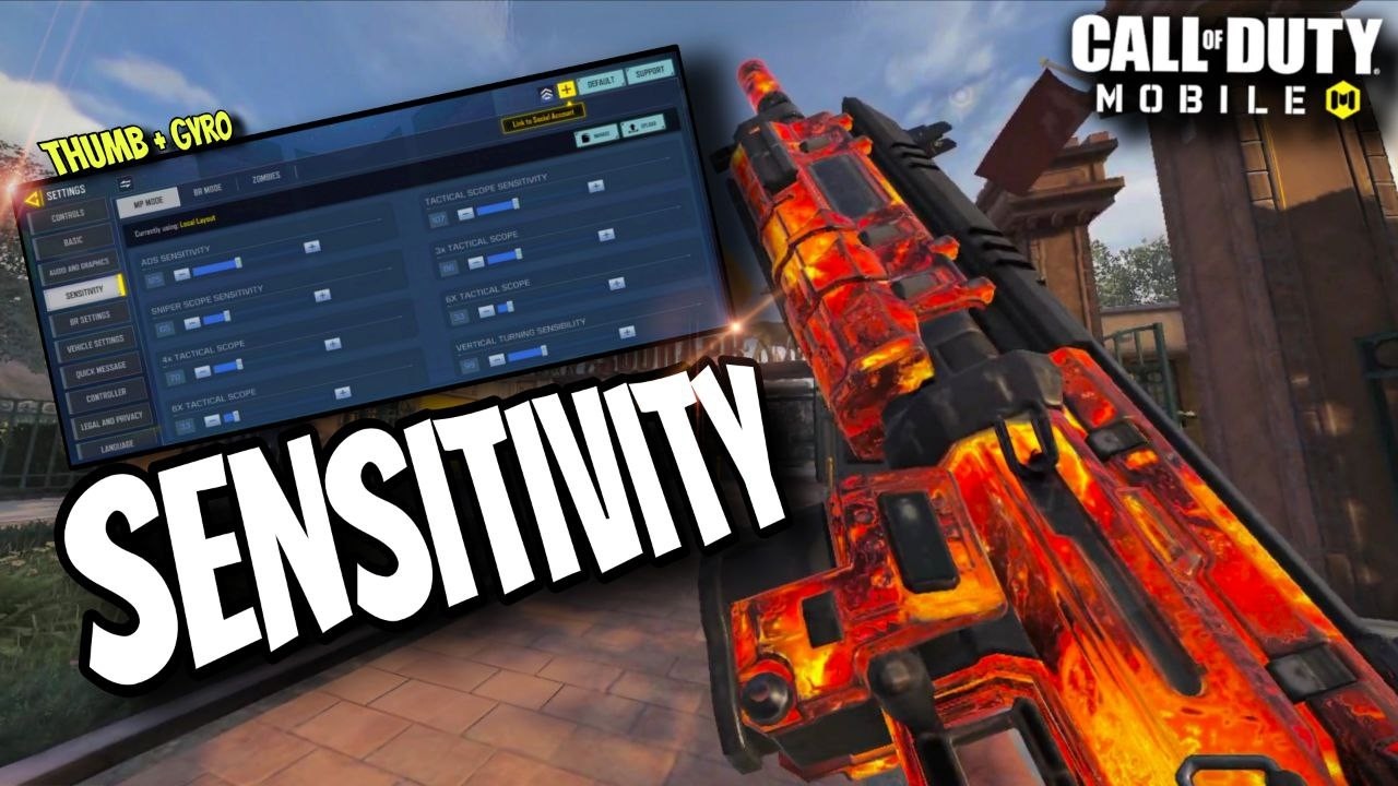 Best Sensitivity - COD MOBILE - YouTube