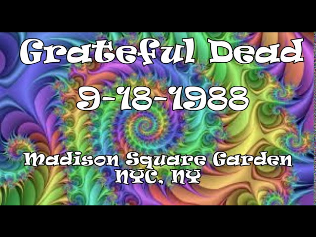 Grateful Dead 9/18/1988 - YouTube