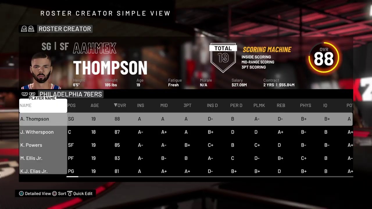 HSH 2K20|Roster Edited