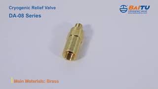 Cryogenic Relief Valve - DA-08 Series