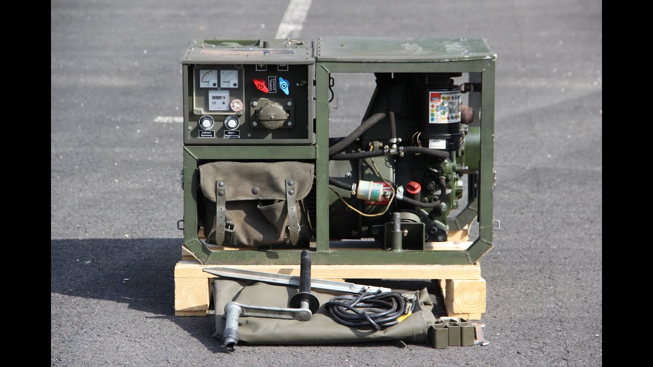 1 9kw diesel hatz bundeswehr generator notstrom 1 9kw diesel hatz bundeswehr generator notstrom