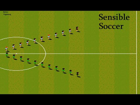 Sensible Soccer International Edition Sega 1993 Лучший футбол в истории игр! Прохождение игры.