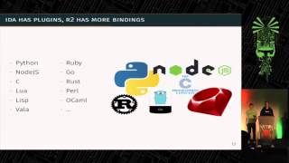 REcon 2015 - Radare2 building a new IDA (Jeffrey Crowell, Julien Voisin)