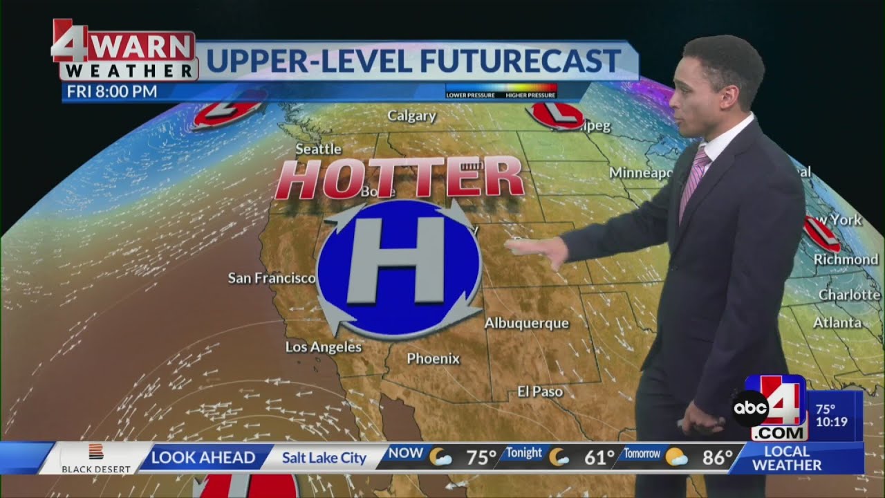 Temperatures to rise throughout the week - YouTube