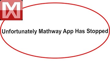 Fix Mathway Unfortunately Has Stopped | Mathway Stopped Problem | PSA 24