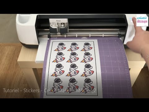 Un Tutoriel pour réaliser de magnifiques Stickers avec la Cricut