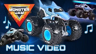 Megalodon Fan  🦈🎶 | Monster Jam Trucks Song #5