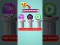 Top 3 Free Apps for WhatsApp Status | Best Status Editing Apps 2025 #whatsappstatus #editing