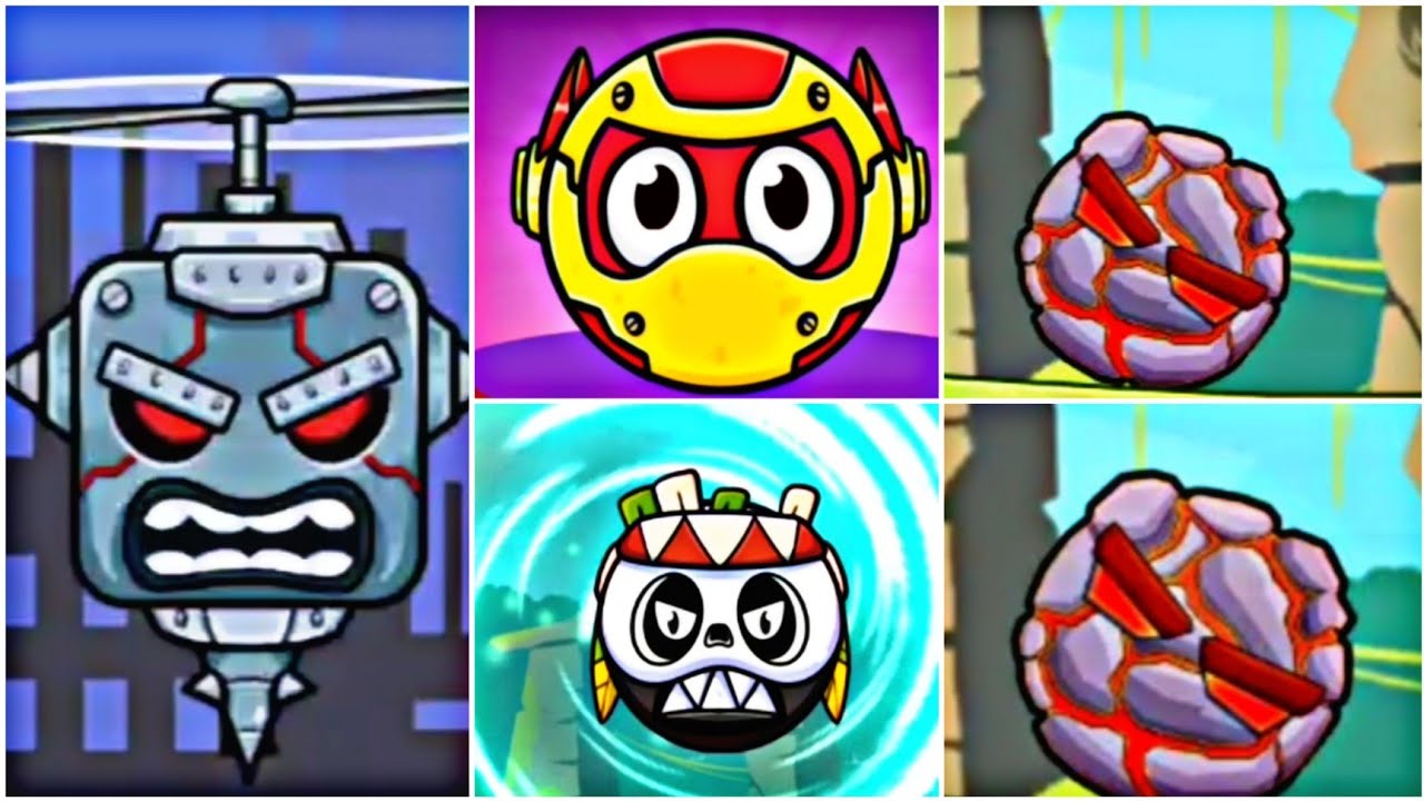 Roller Ball X Gameplay 60 to 76 Levels Bosses Fight Gameplay( iOS