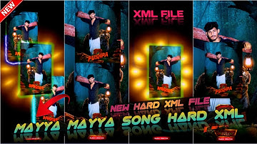 🔴MAYYA MAYYA SONG HARD XML 💥😈 || NEW TRENDING HARD XML FILE || VIDEO BY-RAJESH CREATION #viralvideo