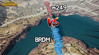 SUB) Block BRDM with Supply Weapons! BRDM vs Airdrop Weapons !! Miramar Bridge of Death!