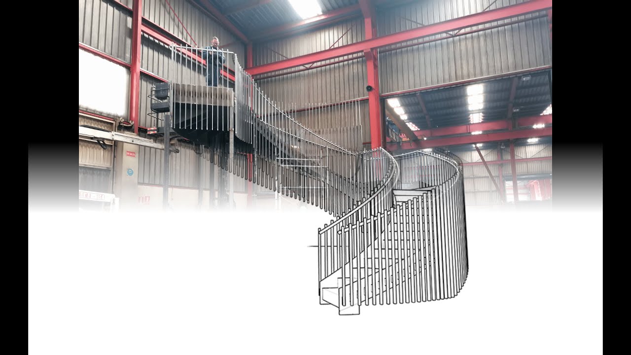 Edificio Dublín: Fabricación de escaleras a medida