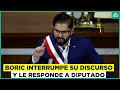 "No señor, no mienta": Boric interrumpe su discurso y le responde a diputado en Cuenta Pública