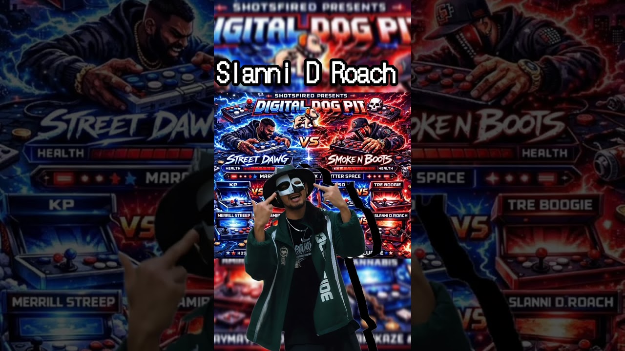 Shots Fire Presents: Digital DogPit    Professor Kannabis VS Slanni.D.Roach