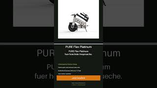 PURE Flex Platinum – Premium E-Scooter für 999 EUR bei STREETBOOSTER #shorts