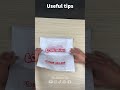 Tips for folding plastic bags neatly and attractively