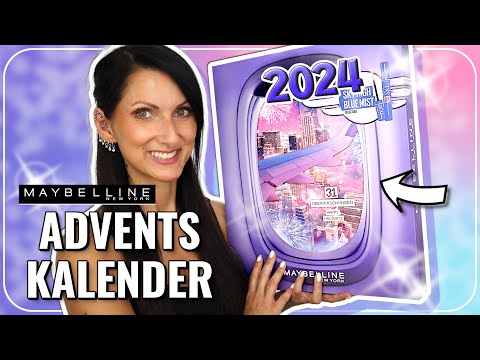 Vorschaubild: 31 Türchen + VIELE Mascaras! Maybelline Adventskalender 2024 Countdown NEW YEAR | Frühlingsrolina