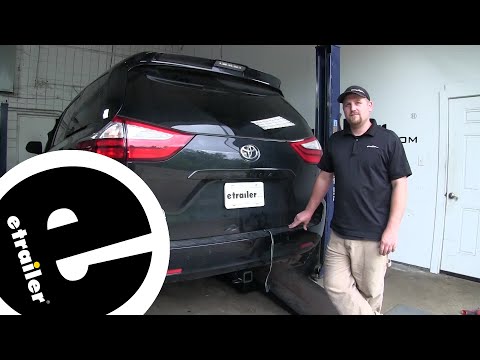 etrailer | Tekonsha Trailer Wiring Harness Installation - 2018 Toyota Sienna