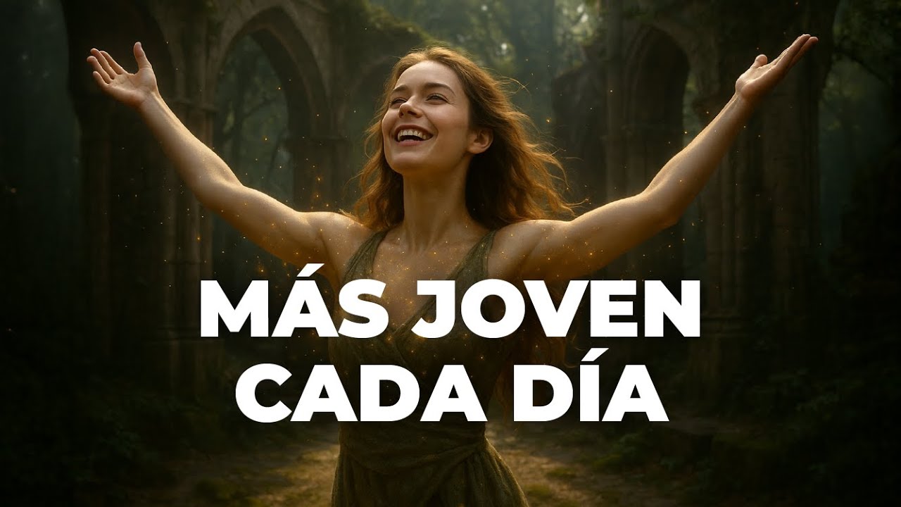 MÁS JOVEN CADA DÍA - ¿Cómo rejuvenecerte? Rejuvenece en cuerpo, mente y energía. Regenera tu ADN