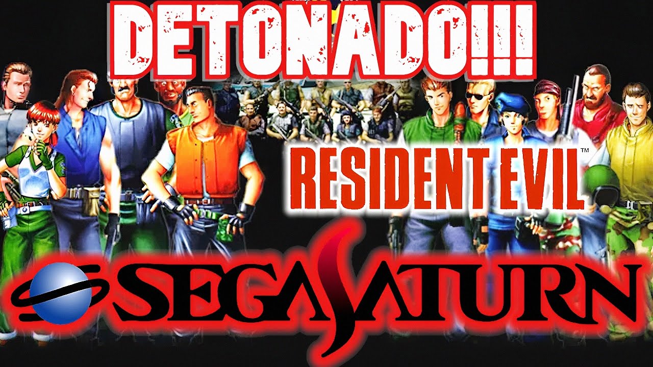 Resident Evil 1 Sega Saturn: Detonado Completo Sem Morrer + Dicas Essenciais! 👀🩸