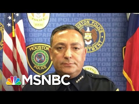 Houston Police Chief: We Need ‘National Standards’ On The Use Of Force | Andrea Mitchell | MSNBC