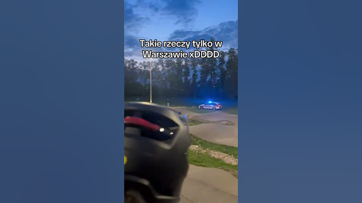 Uciekał hulajnogą elektryczną przed policją 😂👮