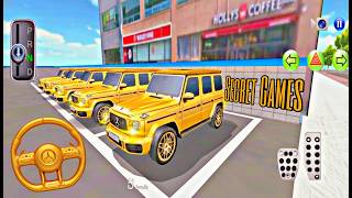 New Golden Mercedes G63 Detailed Car Wash - 3D Driving Class 2026 screenshot 1