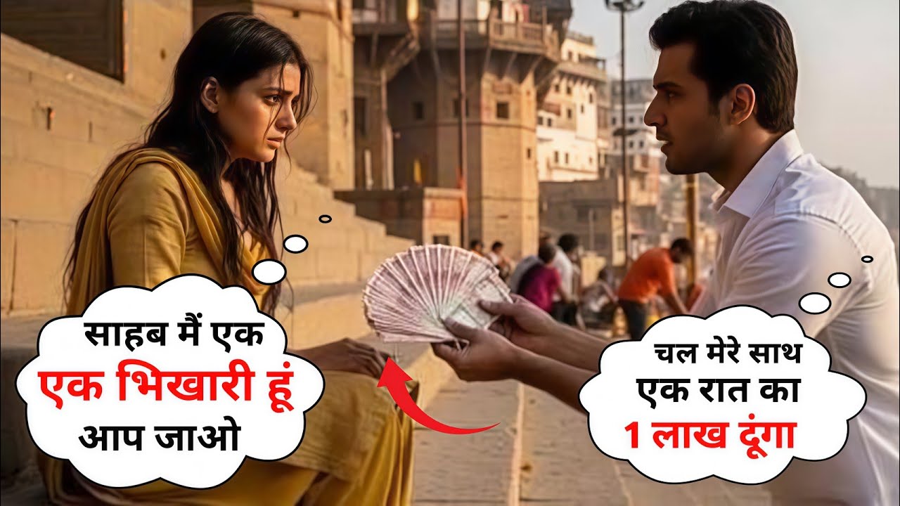 काशी घाट की भिखारिन से रेस्टोरेंट की मालकिन तक | ज्योति–Aditya Emotional Love Story |