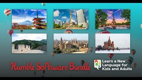Humble Bundle ~Learn a New Language for Kids & Adults Software Bundle~ August 2020  😍💜😍