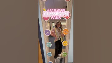 My favorite classroom items from Amazon!! ✏️ #teacher #classroom #amazonfinds