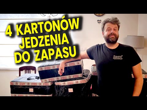 Otwieram z Żoną 4 Kartony Jedzenia Do Zapasu Dla Rodziny! W tym: Zdrowe Dania Gotowe - Ator Preppers