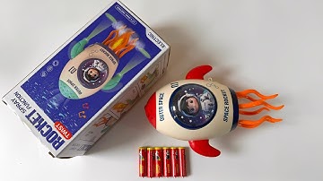 Unboxing Electric Spray Rocket ｜Dancing Robot ｜Hero Dancing Robot｜Mecha Dancing Panda ,Space Panda 