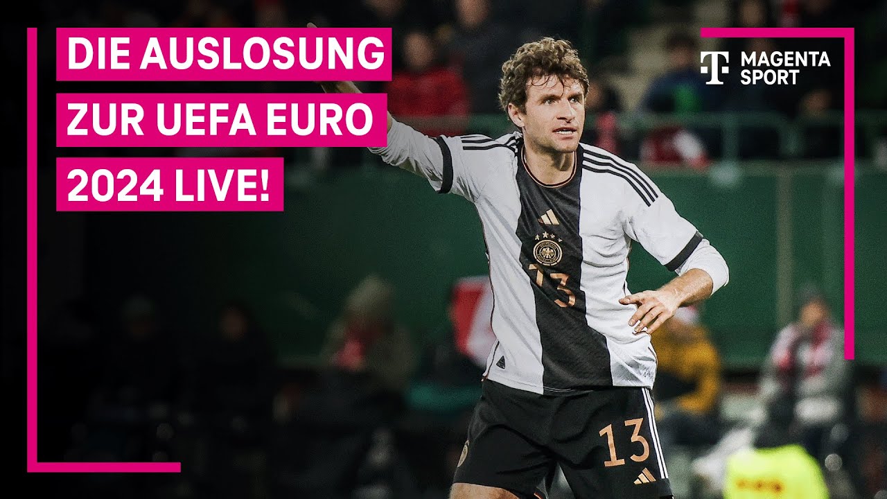 Die Auslosung zur UEFA EURO 2024 live bei MAGENTA SPORT!