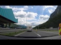 Karawankentunnel Border Crossing from Austria to Slovenia