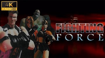PS1 First Look [3] | Fighting Force (US) (1997) | 4K60ᶠᵖˢ