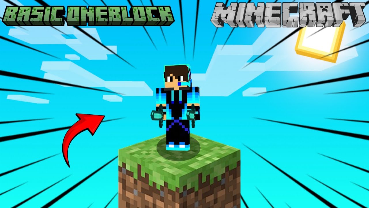 Play one block in Minecraft🥳 / But this happened 😱