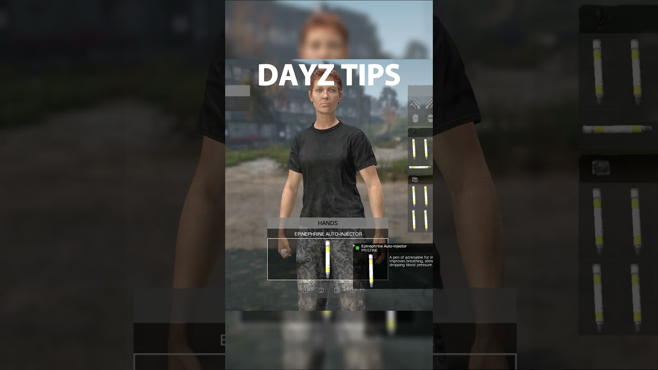 DayZ Tip #11 - Inventory/Stamina Management! 
