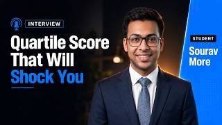 Quartile Score That Will Shock You | Study Method & 3 tips crack FRM | Ft.Sourav More |Fintelligents