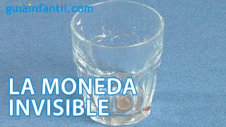 La moneda invisible. Experimentos para niños