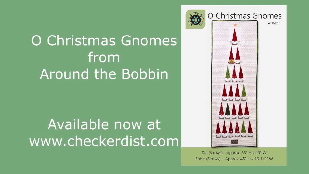 Around the Bobbin O Christmas Gnomes
