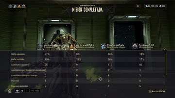 Warframe stuck in mission completed resume