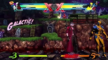 Ultimate Marvel vs. Capcom 3 Dante combo video