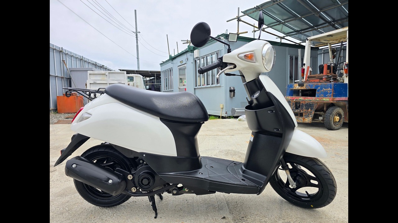 23982km レッツ　CA4AA スズキ　原付★ 始動動画あり スズキ レッツ CA4AA 2020年式 フルノーマル エンジン始動 空ぶかし