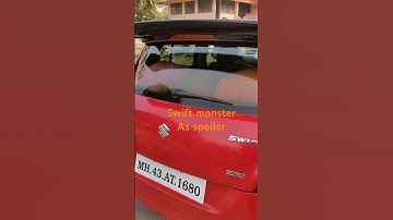 Spoiler Swift monster spoiler #swiftlover Swift monster spoiler price #monster #swift_car 9315245569